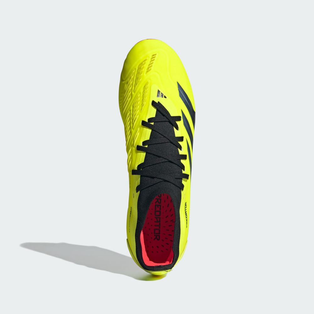 Chaussure de Foot Adidas Predator 24 Pro Firm Ground Jaune Noir Rouge Homme | KPB-93707009