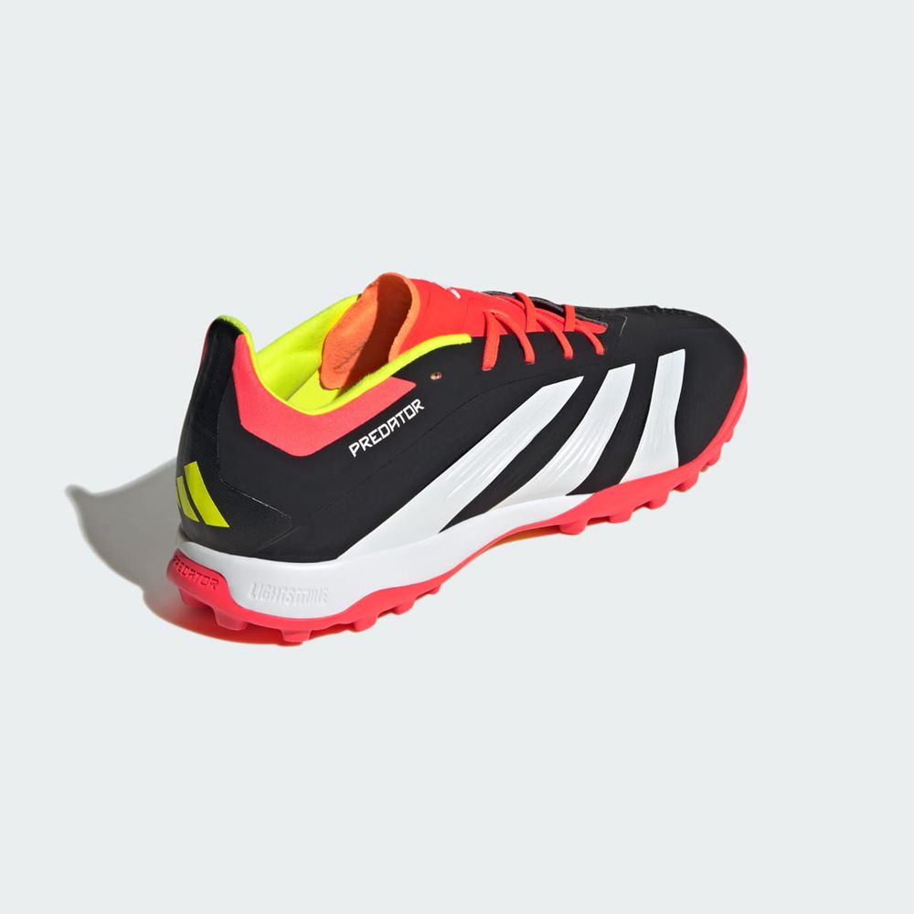 Chaussure de Foot Adidas Predator 24 Elite Turf Noir Blanche Rouge Homme | OSX-44680279