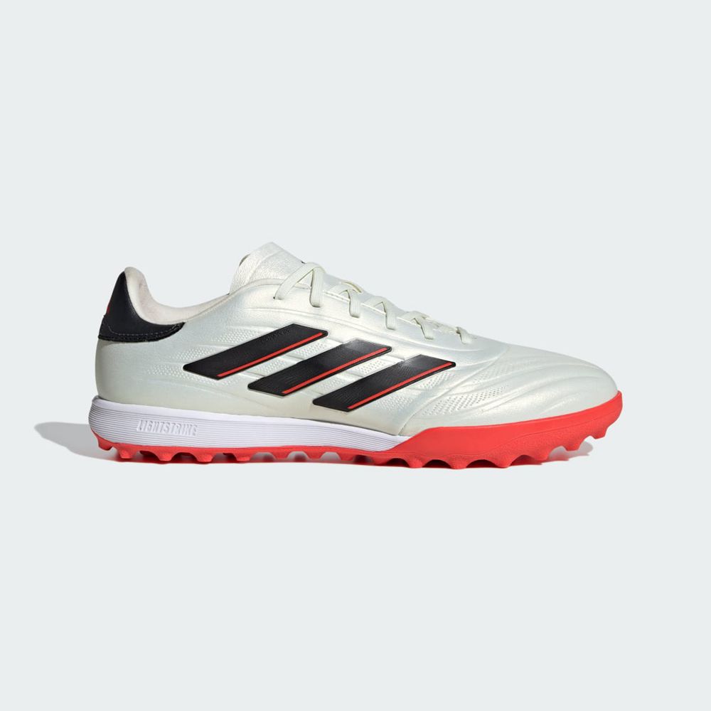 Chaussure de Foot Adidas Copa Pure II Elite Turf Blanche Noir Rouge Homme | UKA-52206494