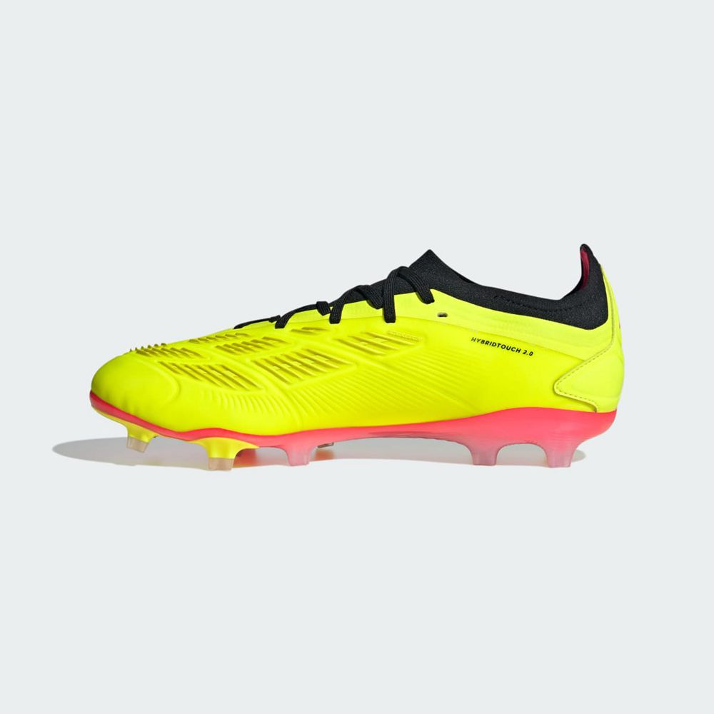 Chaussure de Foot Adidas Predator 24 Pro Firm Ground Jaune Noir Rouge Homme | KPB-93707009