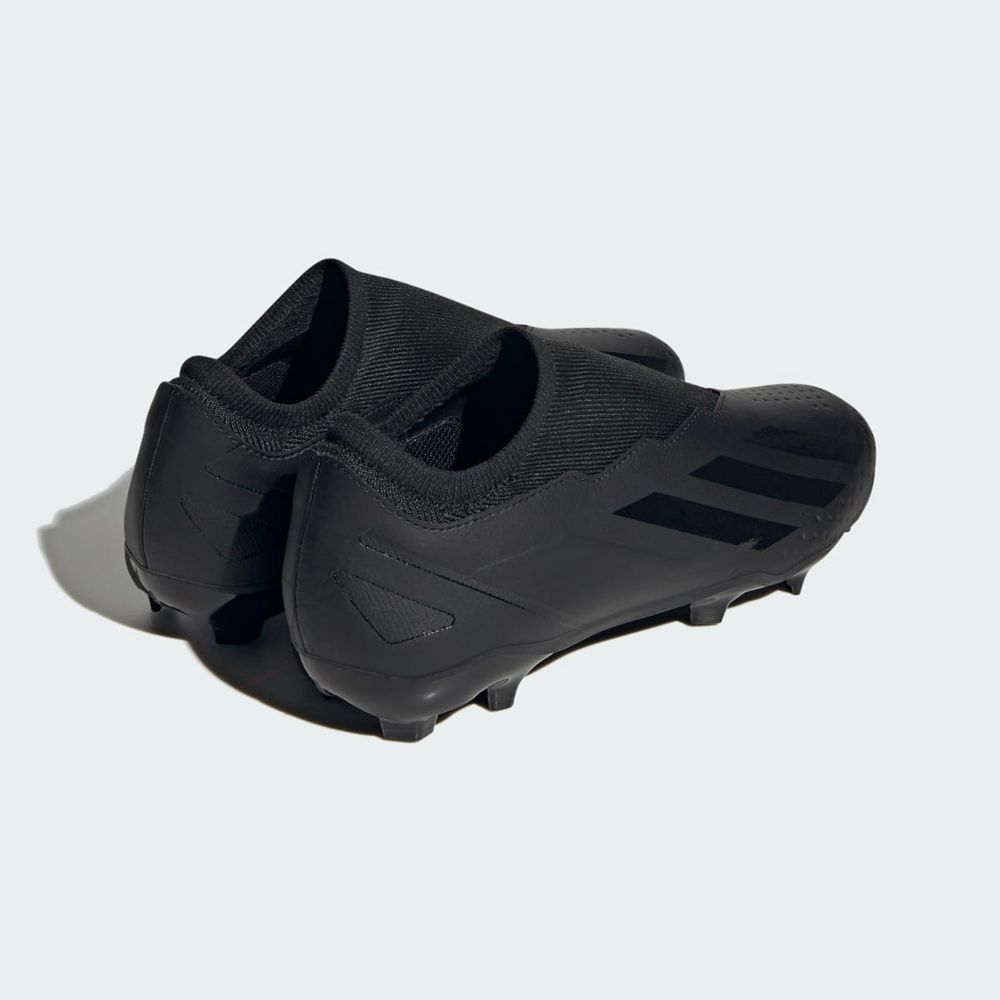 Chaussure de Foot Adidas X Crazyfast.3 Laceless Firm Ground Noir Homme | QOJ-93834525