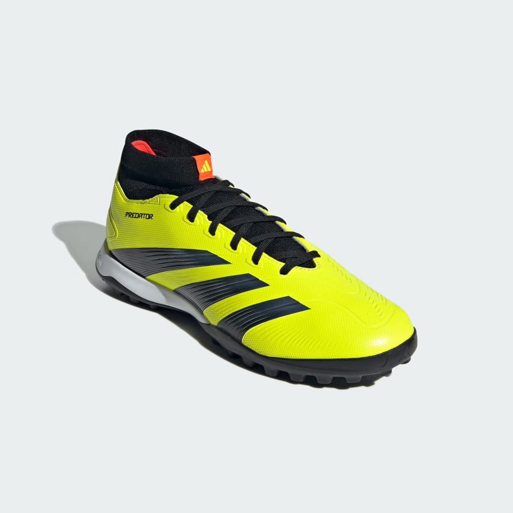 Chaussure de Foot Adidas Predator 24 League Turf Jaune Noir Rouge Homme | XDB-65088747