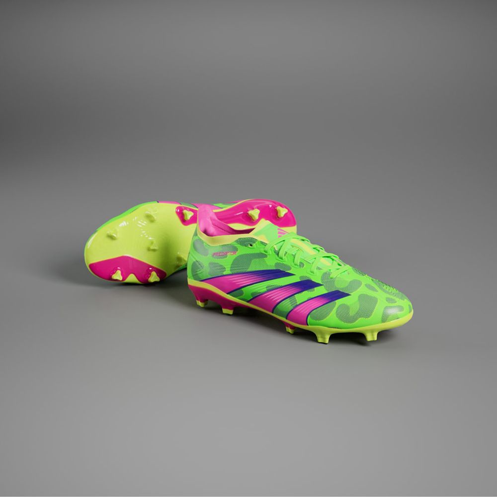 Chaussure de Foot Adidas Predator League Generation Pred Firm Ground Vert Rose Vert Homme | QQR-88039232