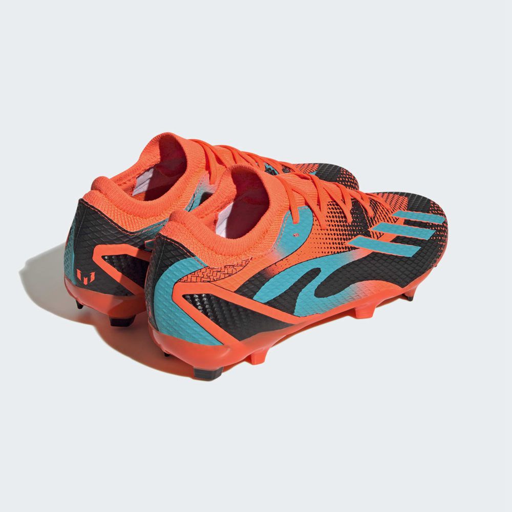 Chaussure de Foot Adidas X Speedportal Messi.3 Firm Ground Orange Vert Noir Homme | YQL-65727730