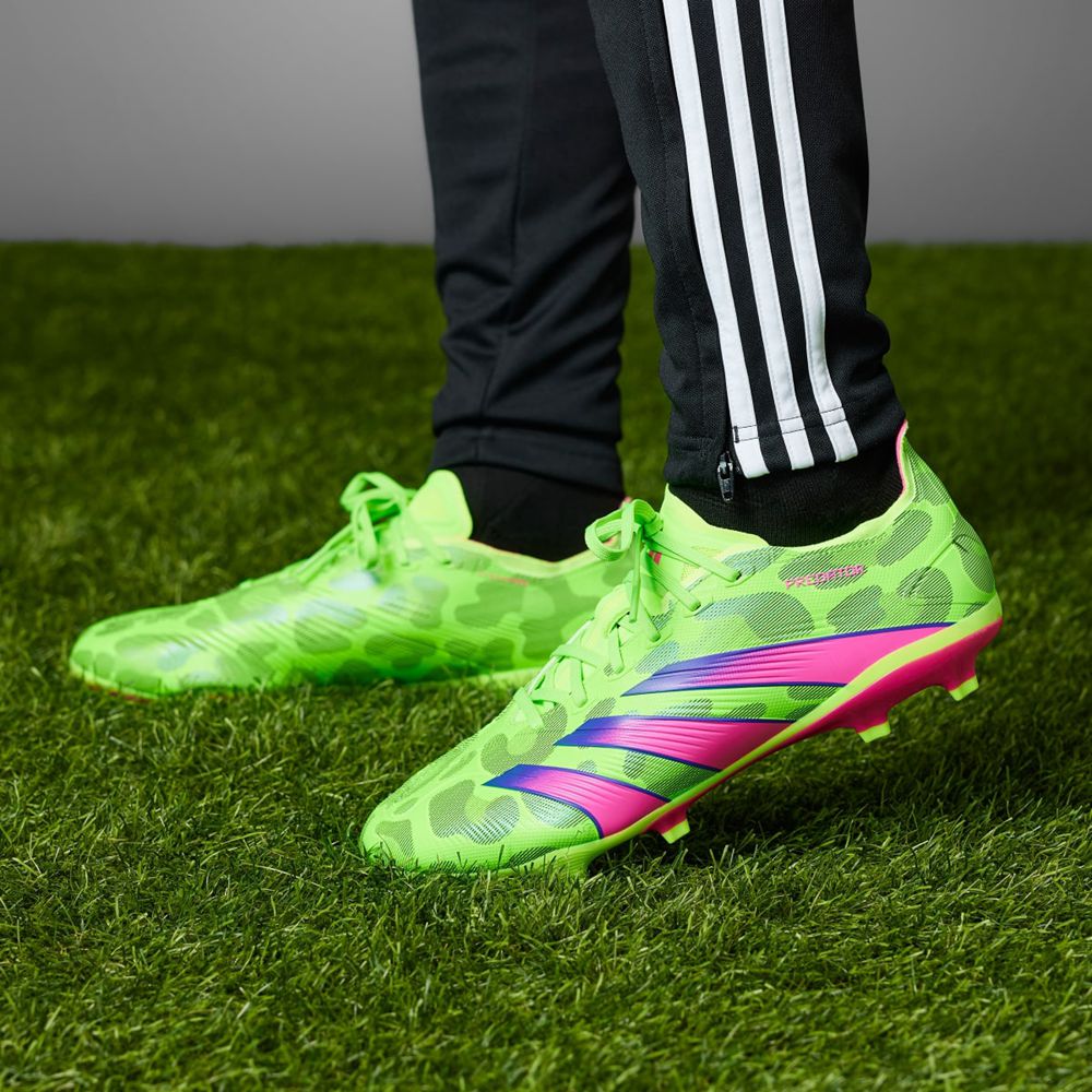 Chaussure de Foot Adidas Predator League Generation Pred Firm Ground Vert Rose Vert Homme | QQR-88039232