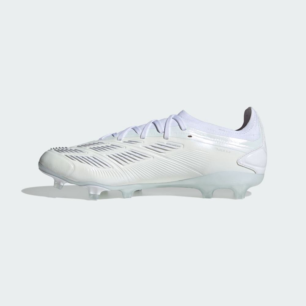 Chaussure de Foot Adidas Predator 24 Pro Firm Ground Blanche Argent Homme | LIP-15167513