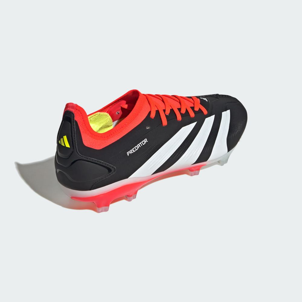 Chaussure de Foot Adidas Predator 24 Pro Firm Ground Noir Blanche Rouge Homme | MOS-08156983