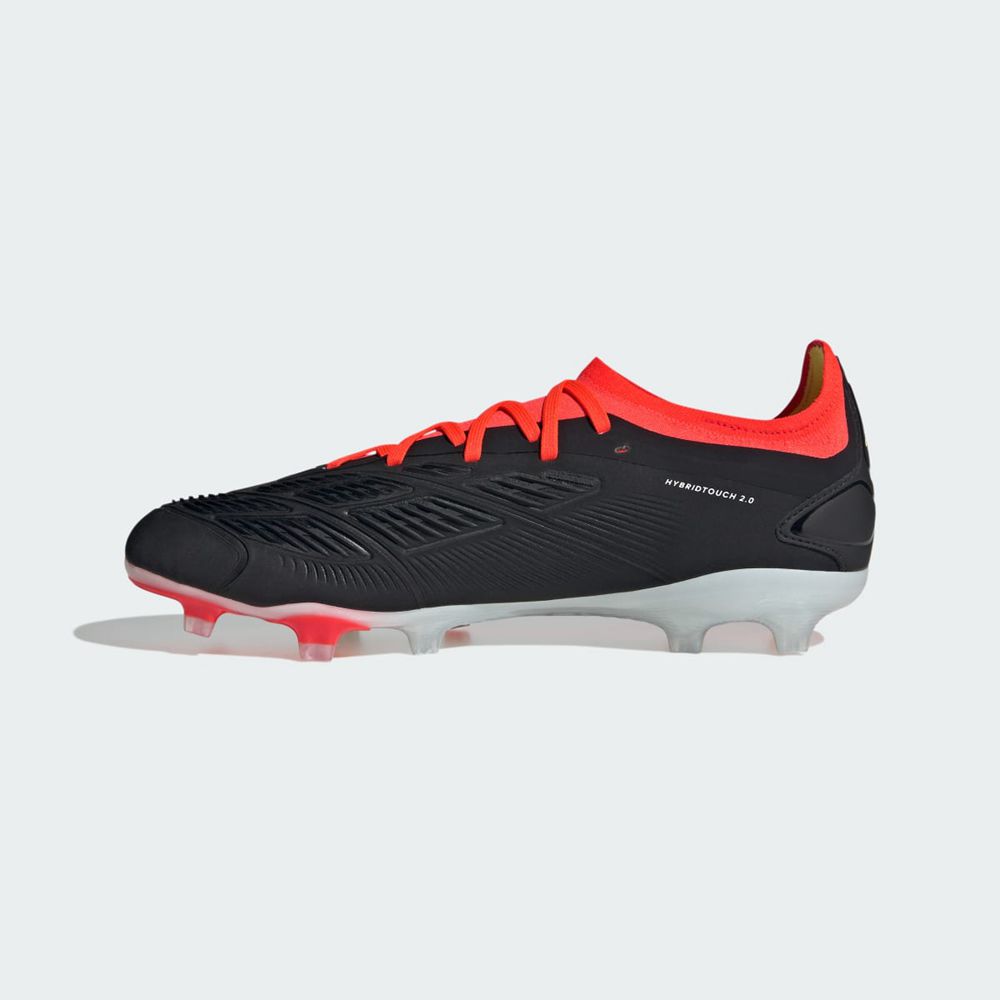 Chaussure de Foot Adidas Predator 24 Pro Firm Ground Noir Blanche Rouge Homme | MOS-08156983