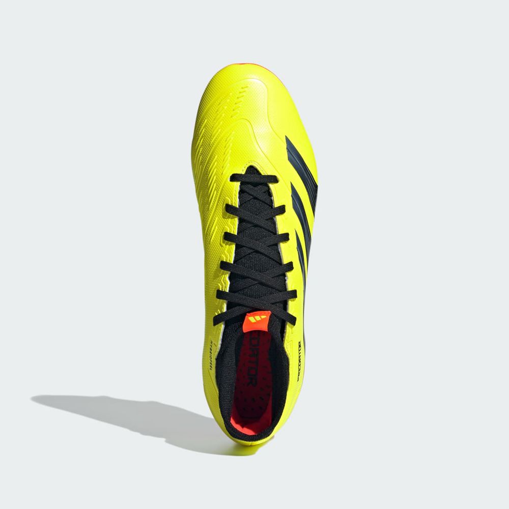 Chaussure de Foot Adidas Predator 24 League Firm Ground Jaune Noir Rouge Homme | OVG-55551990