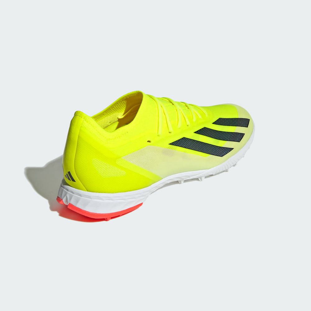 Chaussure de Foot Adidas X Crazyfast Elite Turf Jaune Noir Blanche Homme | CGR-46815134