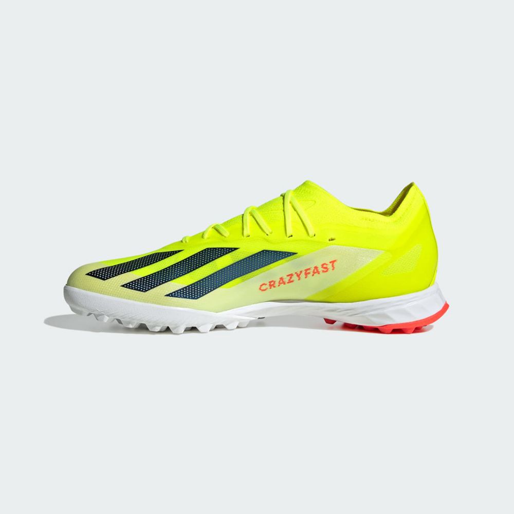 Chaussure de Foot Adidas X Crazyfast Elite Turf Jaune Noir Blanche Homme | CGR-46815134