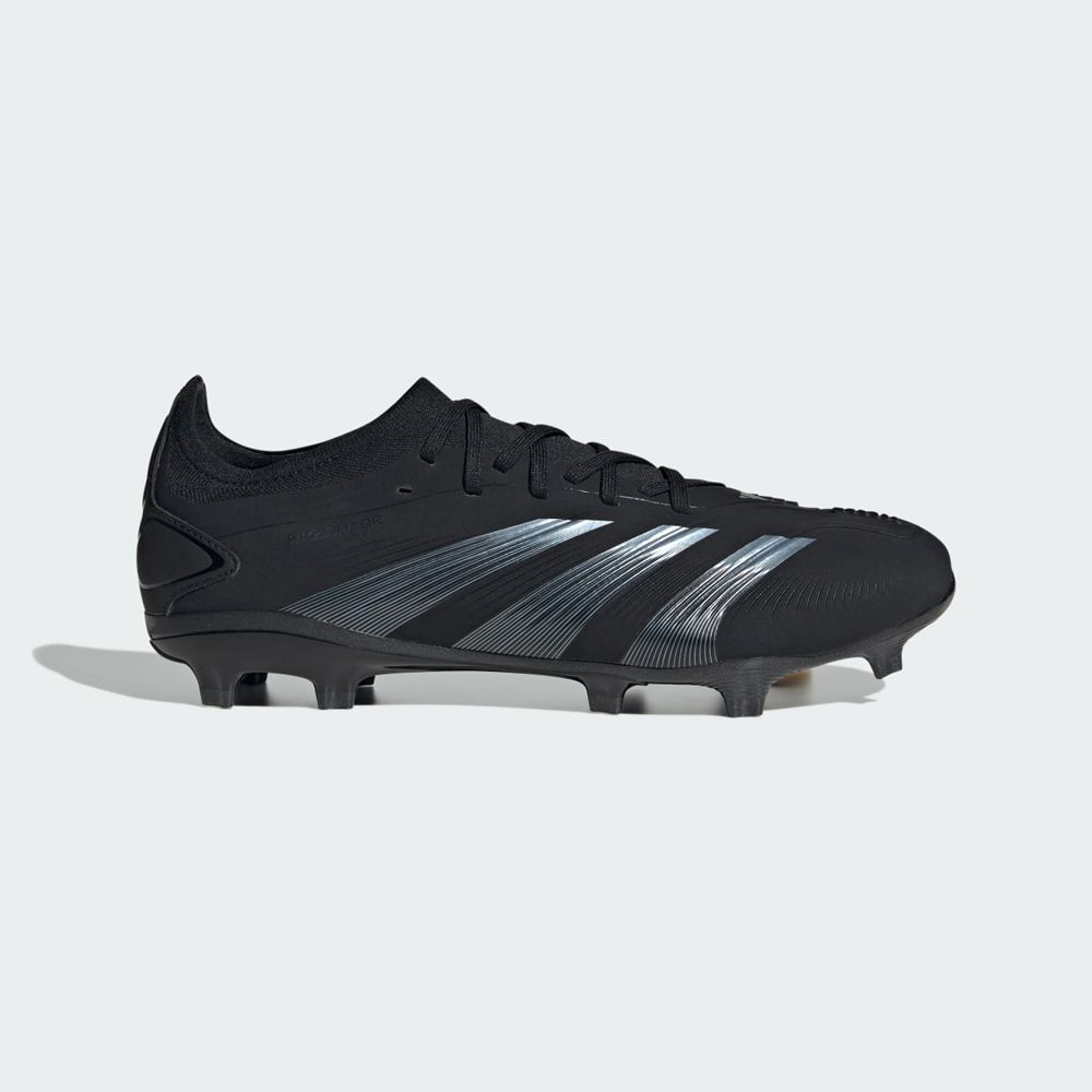 Chaussure de Foot Adidas Predator 24 Pro Firm Ground Noir Grise Homme | TIR-10311534