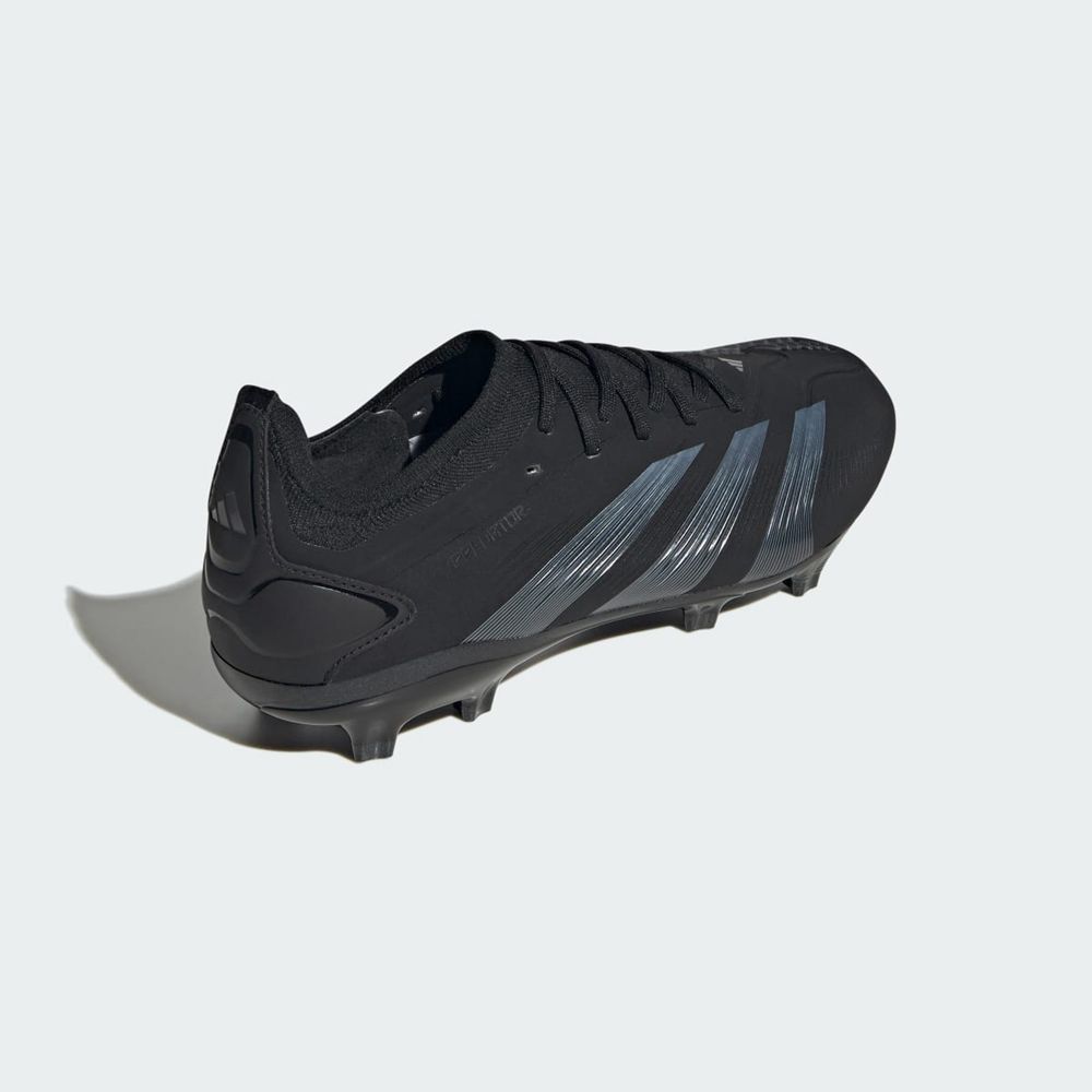 Chaussure de Foot Adidas Predator 24 Pro Firm Ground Noir Grise Homme | TIR-10311534