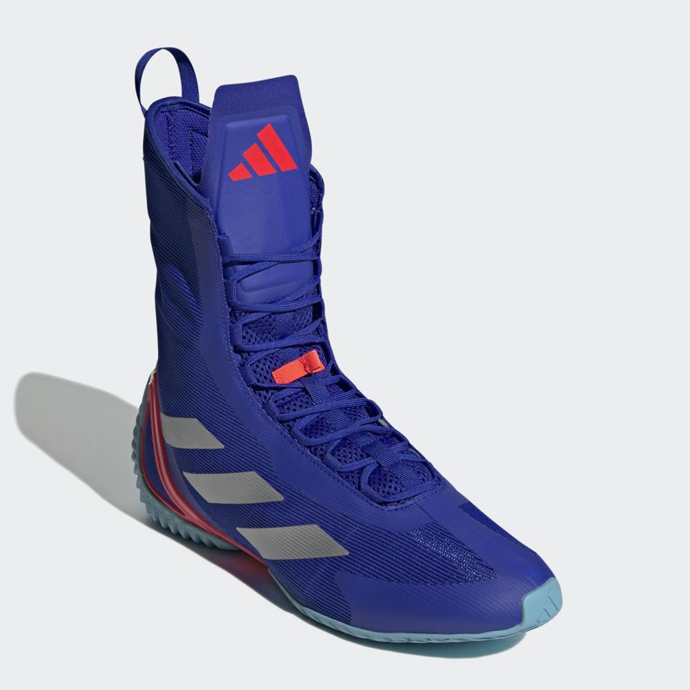 Chaussures De Boxe Adidas Speedex Ultra Bleu Argent Homme | TNJ-98866310