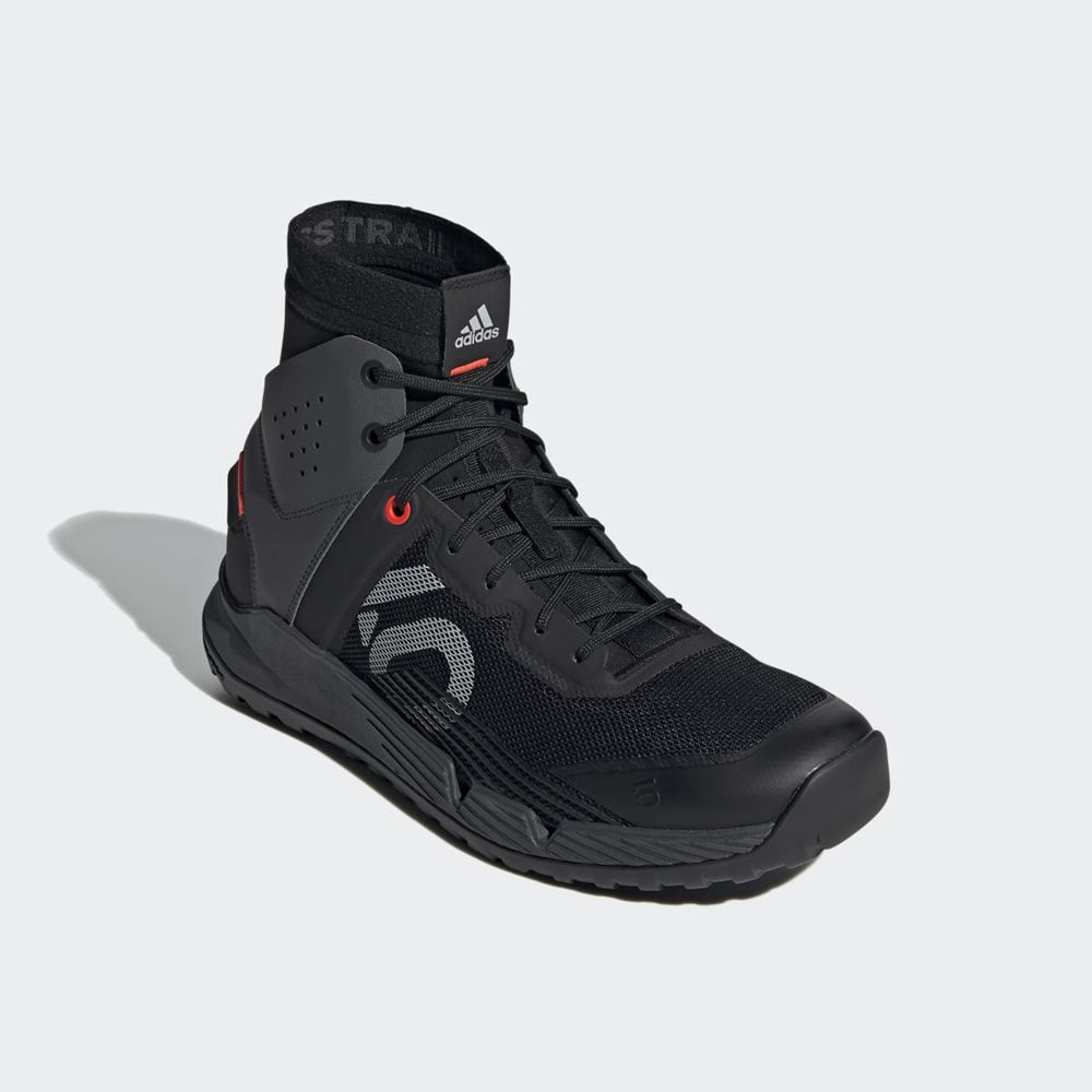 Chaussures De Vélo Adidas Five Ten Trail Cross Mid Pro Noir Grise Rouge Homme | VJT-71589961