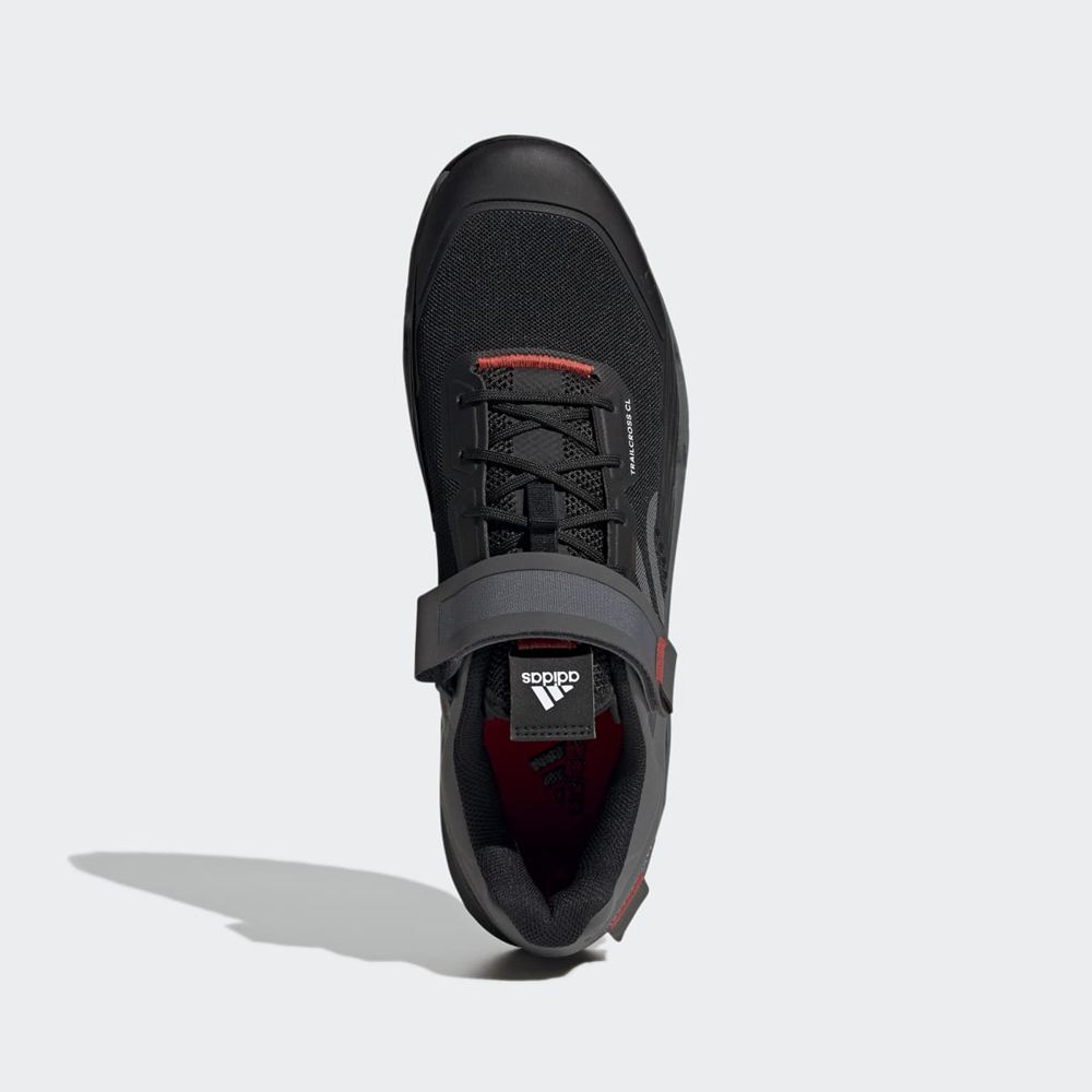 Chaussures De Vélo Adidas Five Ten Trailcross Clip-In Noir Grise Rouge Homme | NDK-59758998