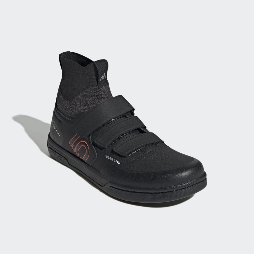 Chaussures De Vélo Adidas Five Ten Freerider Pro Mid VCS Noir Rouge Grise Homme | DGG-85089055