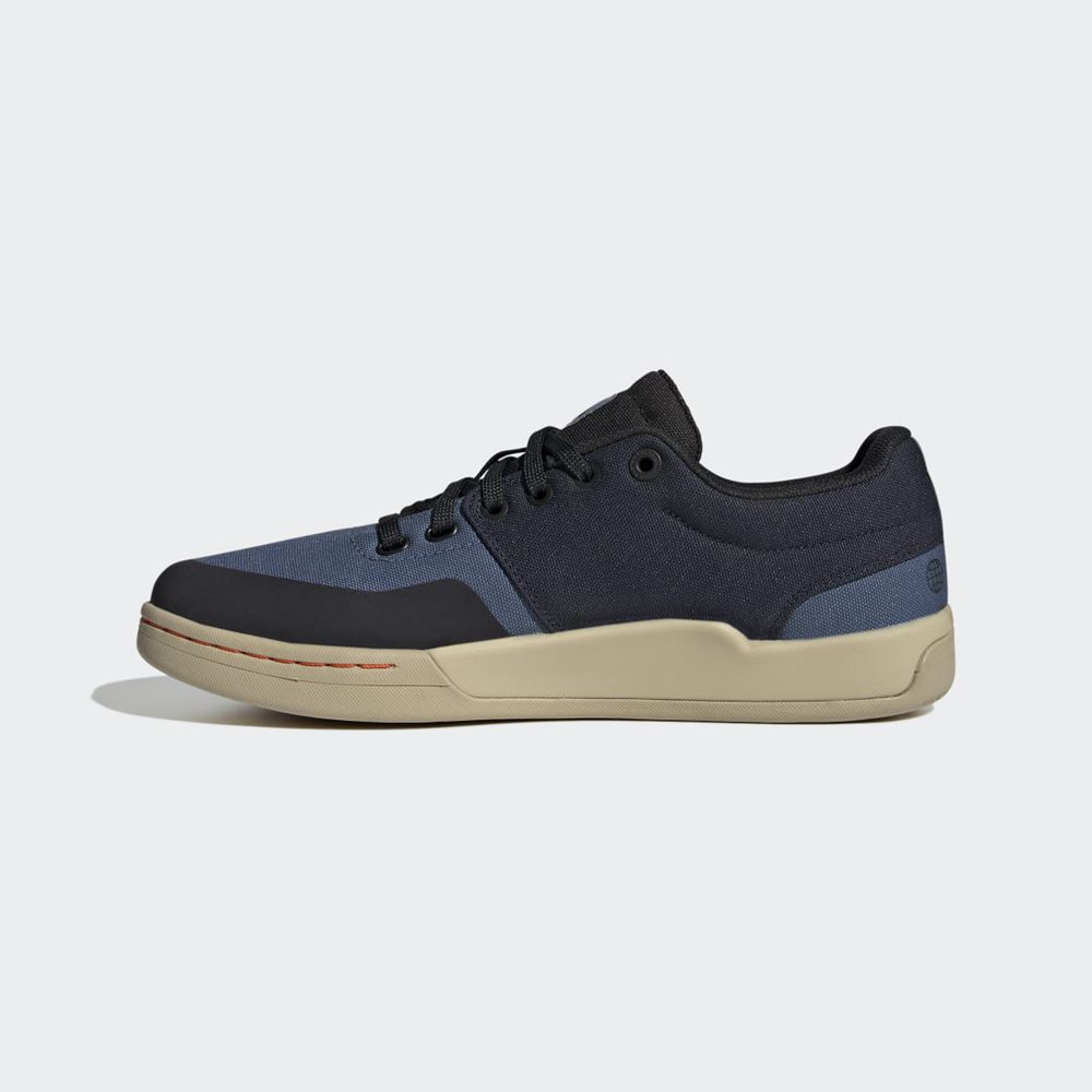 Chaussures De Vélo Adidas Five Ten Freerider Pro Canvas Bleu Marine Orange Homme | XHY-76576505