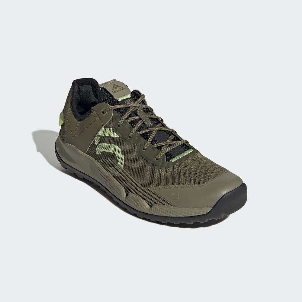 Chaussures De Vélo Adidas Five Ten Trailcross LT Vert Olive Vert Homme | SZO-57327105