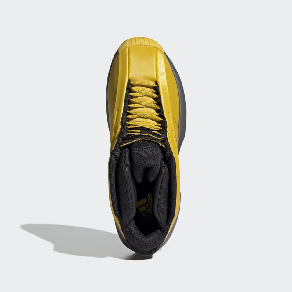 Chaussure Basket Adidas Crazy 1 Jaune Noir Homme | TOJ-94566183