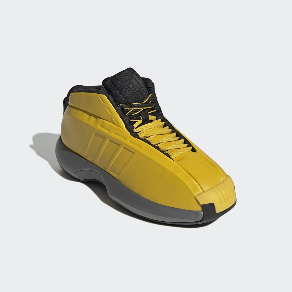 Chaussure Basket Adidas Crazy 1 Jaune Noir Homme | TOJ-94566183