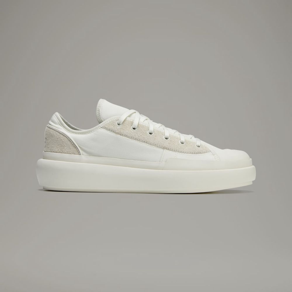 Chaussure Basket Adidas Y-3 Ajatu Court Low Blanche Homme | TGL-93737441