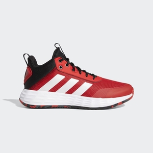 Chaussure Basket Adidas Ownthegame Rouge Blanche Noir Homme | ACT-03583525