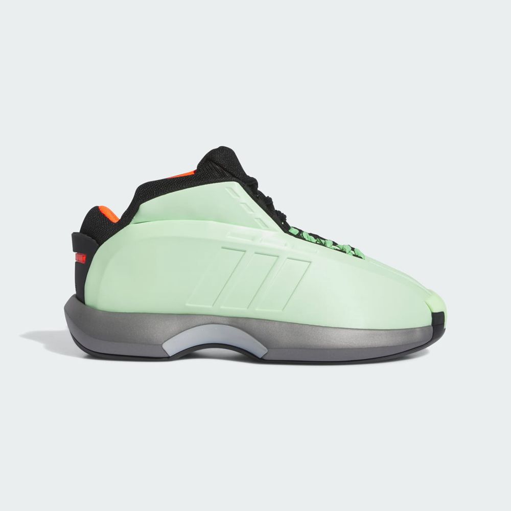 Chaussure Basket Adidas Crazy 1 Vert Noir Orange Homme | ZEC-74788530