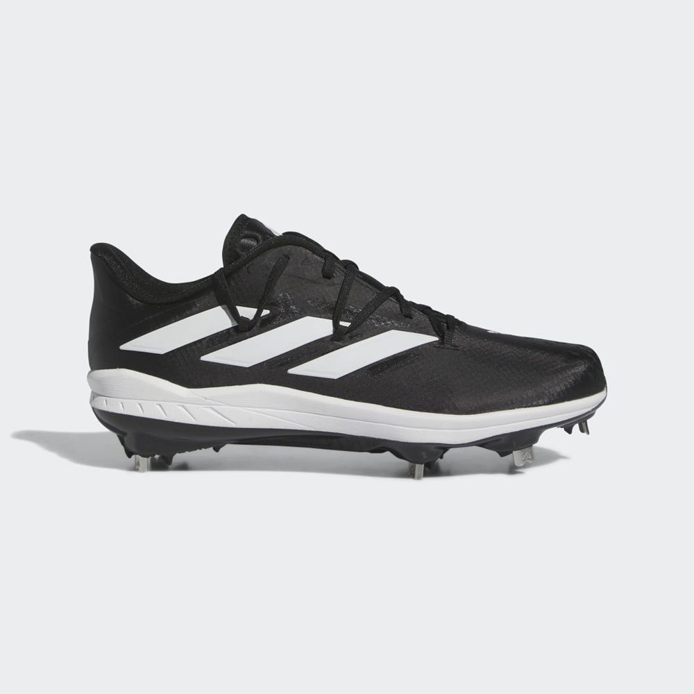 Chaussures de Baseball Adidas Adizero Afterburner 9 Noir Blanche Homme | RXO-82400126