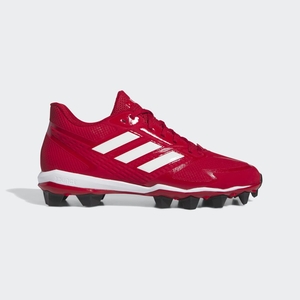 Chaussures de Baseball Adidas Icon 8 MD Rouge Blanche Noir Homme | NRI-23088727