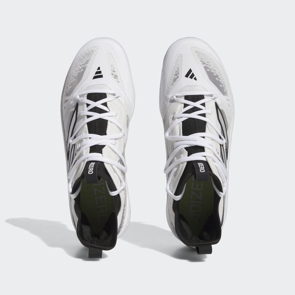 Chaussures de Baseball Adidas Adizero Afterburner 9 NWV Noir Argent Blanche Homme | HIV-90700204