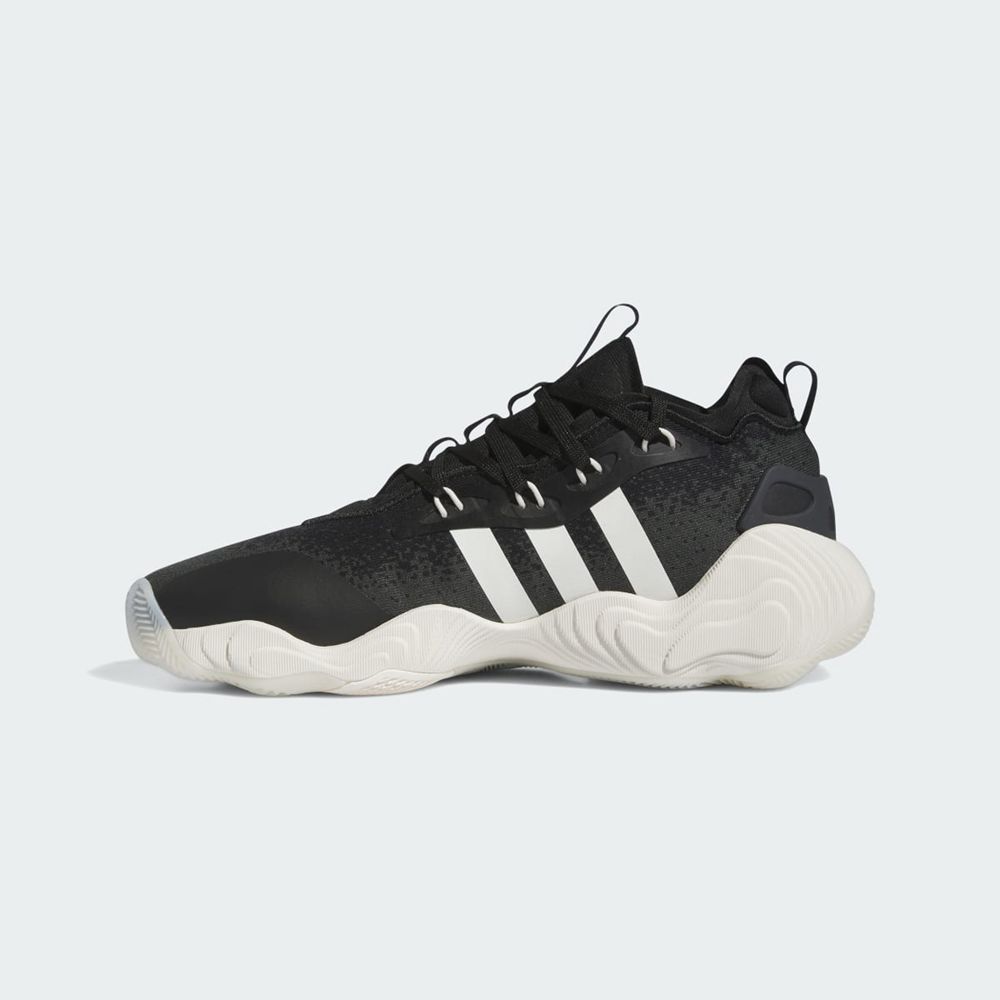 Chaussure Basket Adidas Trae Young 3 Noir Blanche Grise Homme | MQQ-12759546