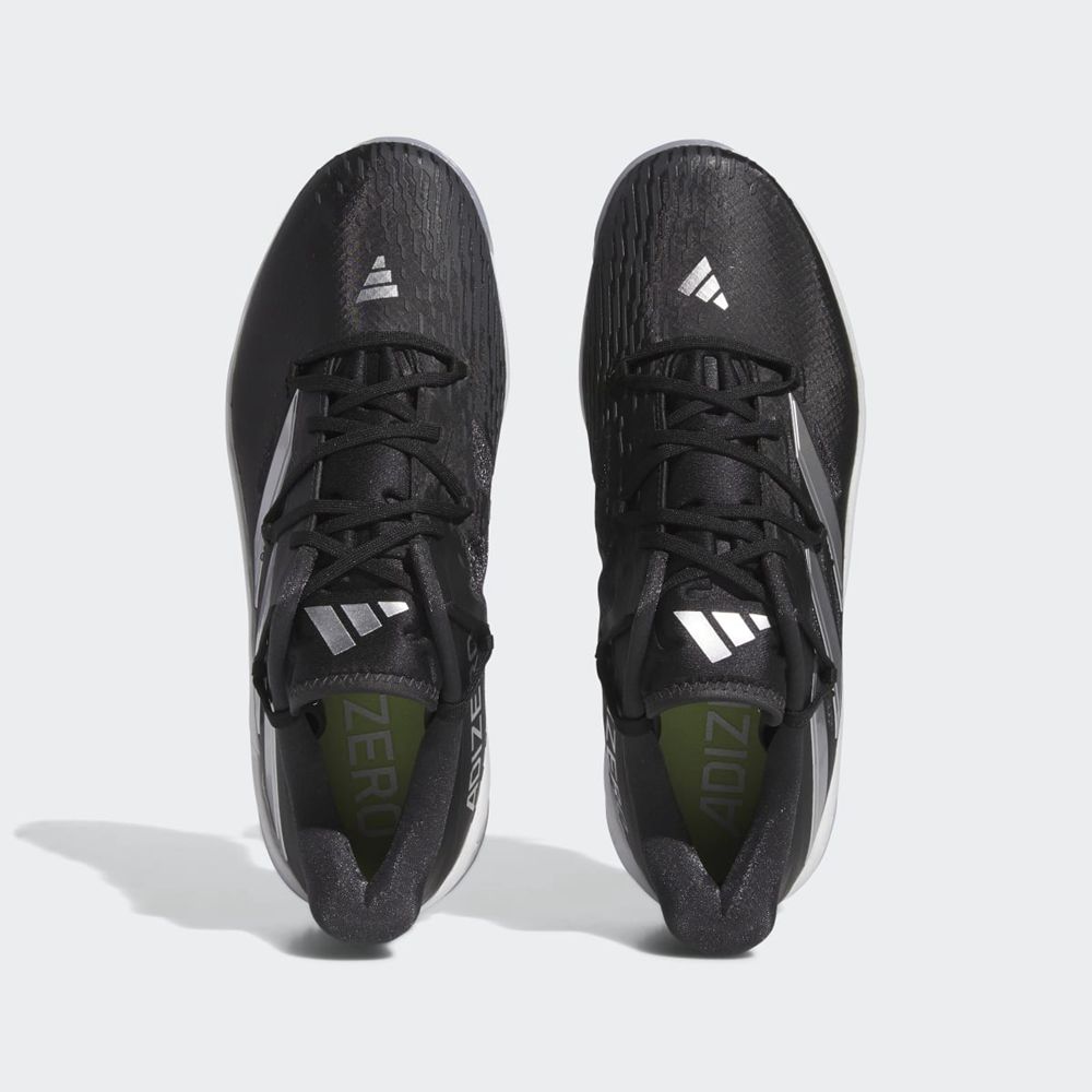 Chaussures de Baseball Adidas Adizero Afterburner 9 Turf Noir Argent Grise Homme | YFH-15583975