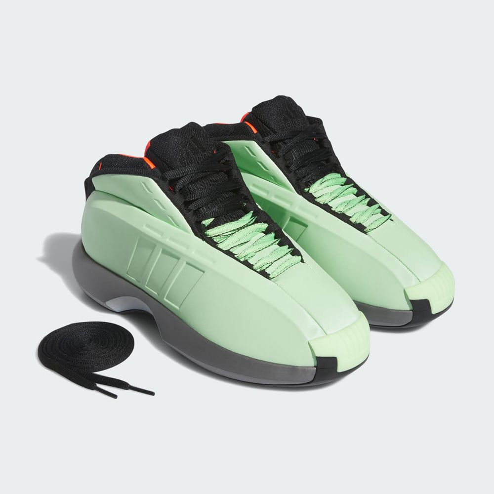 Chaussure Basket Adidas Crazy 1 Vert Noir Orange Homme | ZEC-74788530