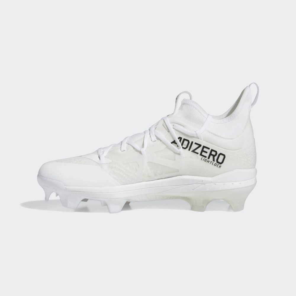 Chaussures de Baseball Adidas Adizero Afterburner 9 NWV TPU Blanche Noir Homme | VLX-03966896