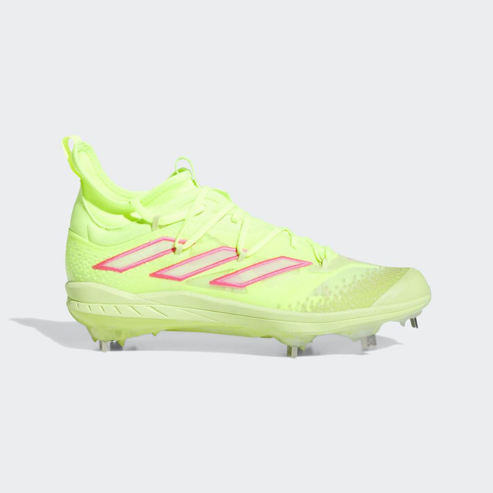 Chaussures de Baseball Adidas Adizero Afterburner 9 NWV Vert Rose Homme | OOV-65140669