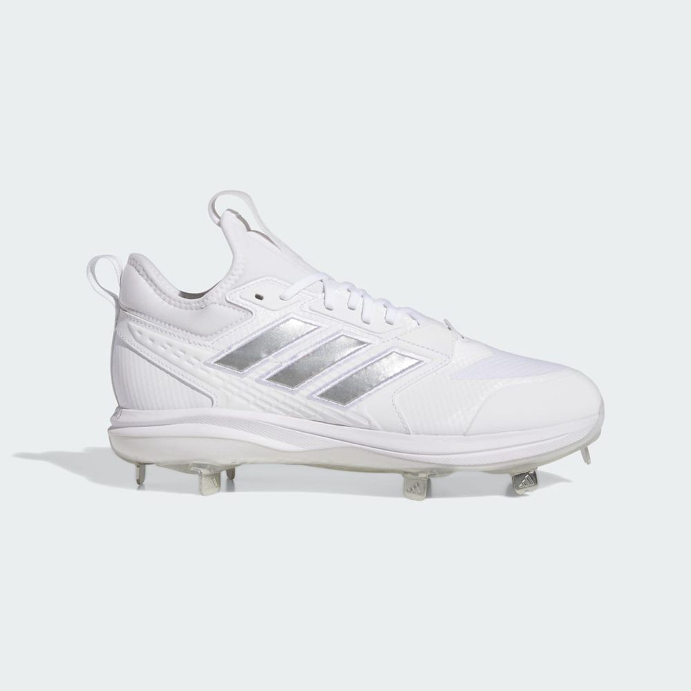 Chaussures de Baseball Adidas Icon 8 Boost Blanche Argent Homme | TXR-48573735