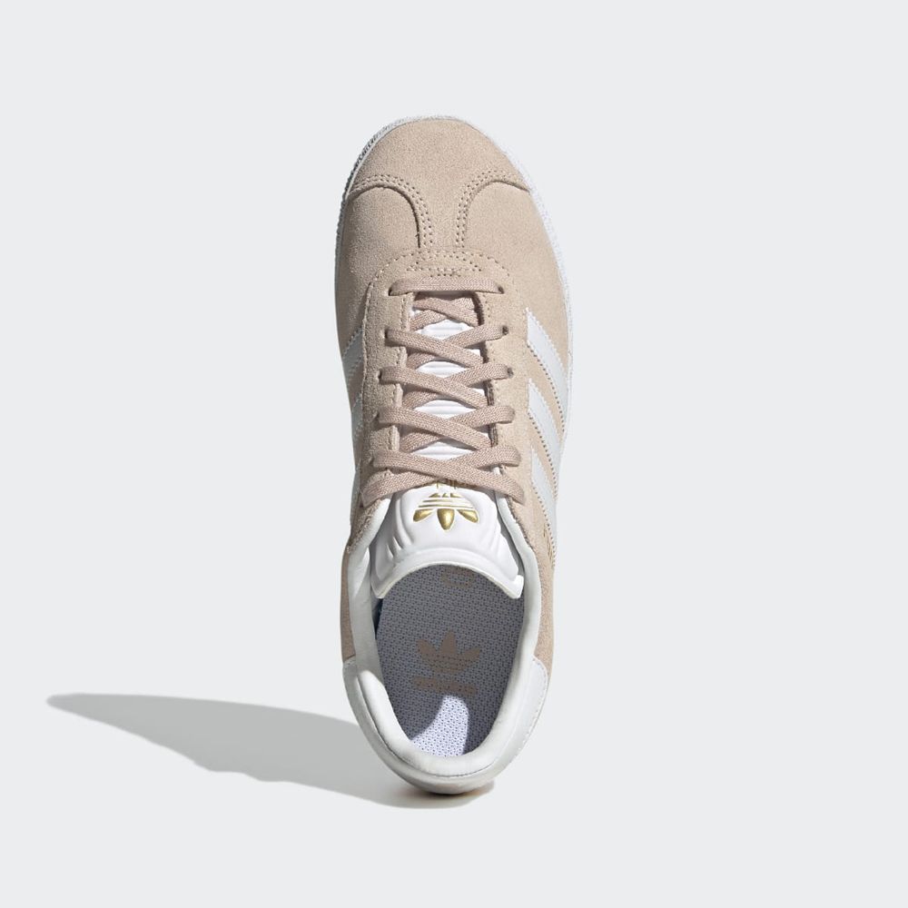 Chaussure Training Adidas Gazelle Rose Blanche Enfant | VXZ-06121300