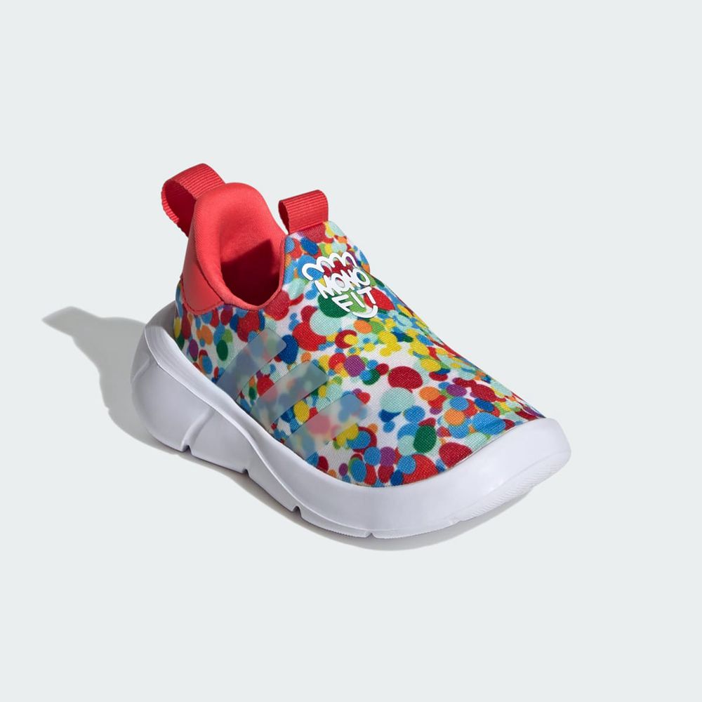 Basket Adidas Monofit Slip On Blanche Rouge Enfant | XCH-70777681