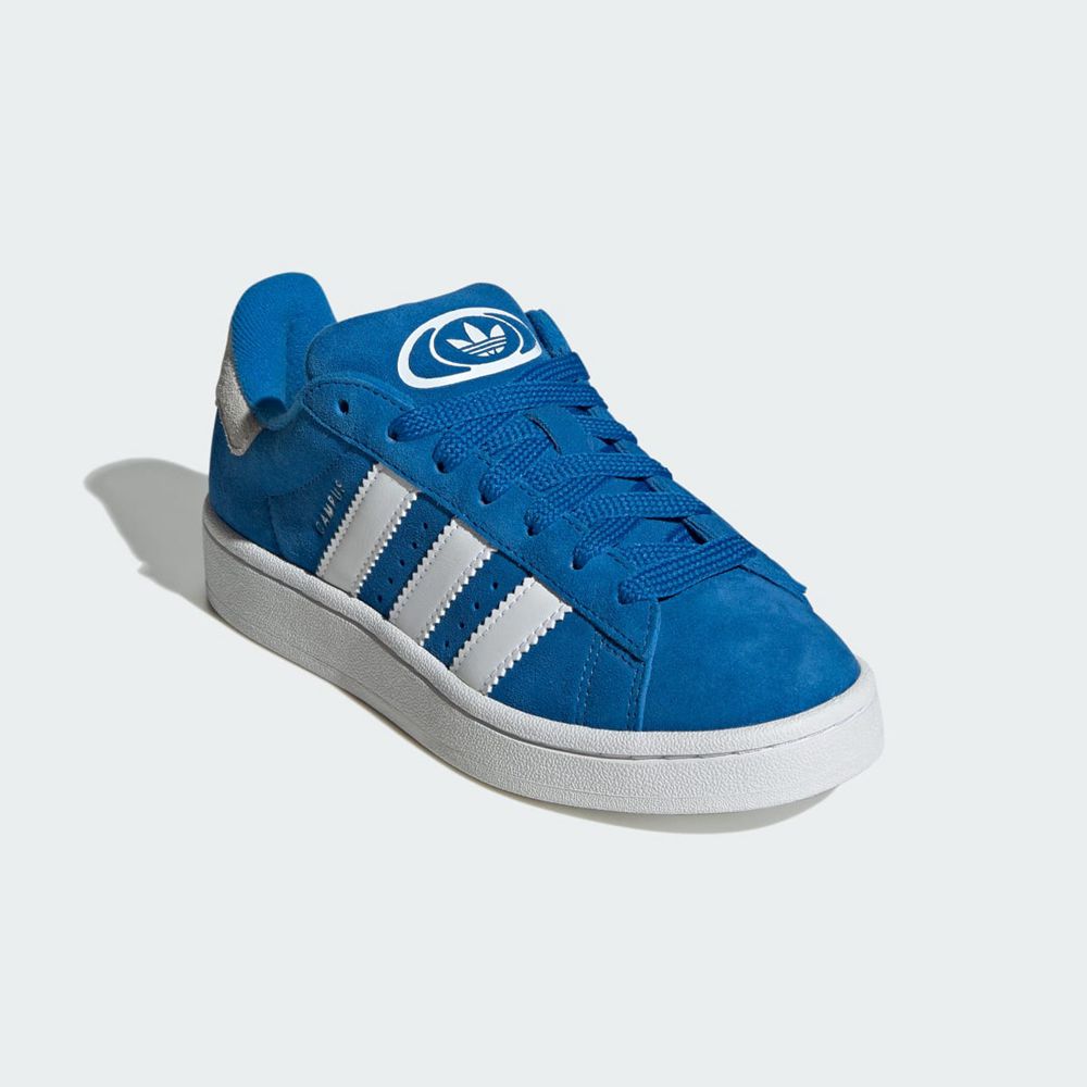 Basket Adidas Campus 00s Bleu Blanche Enfant | PXG-81328361