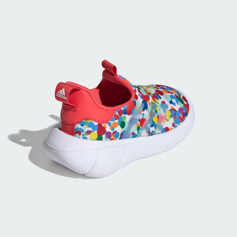 Basket Adidas Monofit Slip On Blanche Rouge Enfant | XCH-70777681