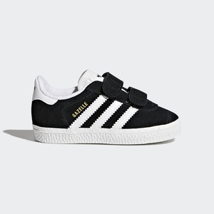 Basket Adidas Gazelle Noir Blanche Enfant | WOR-65434928