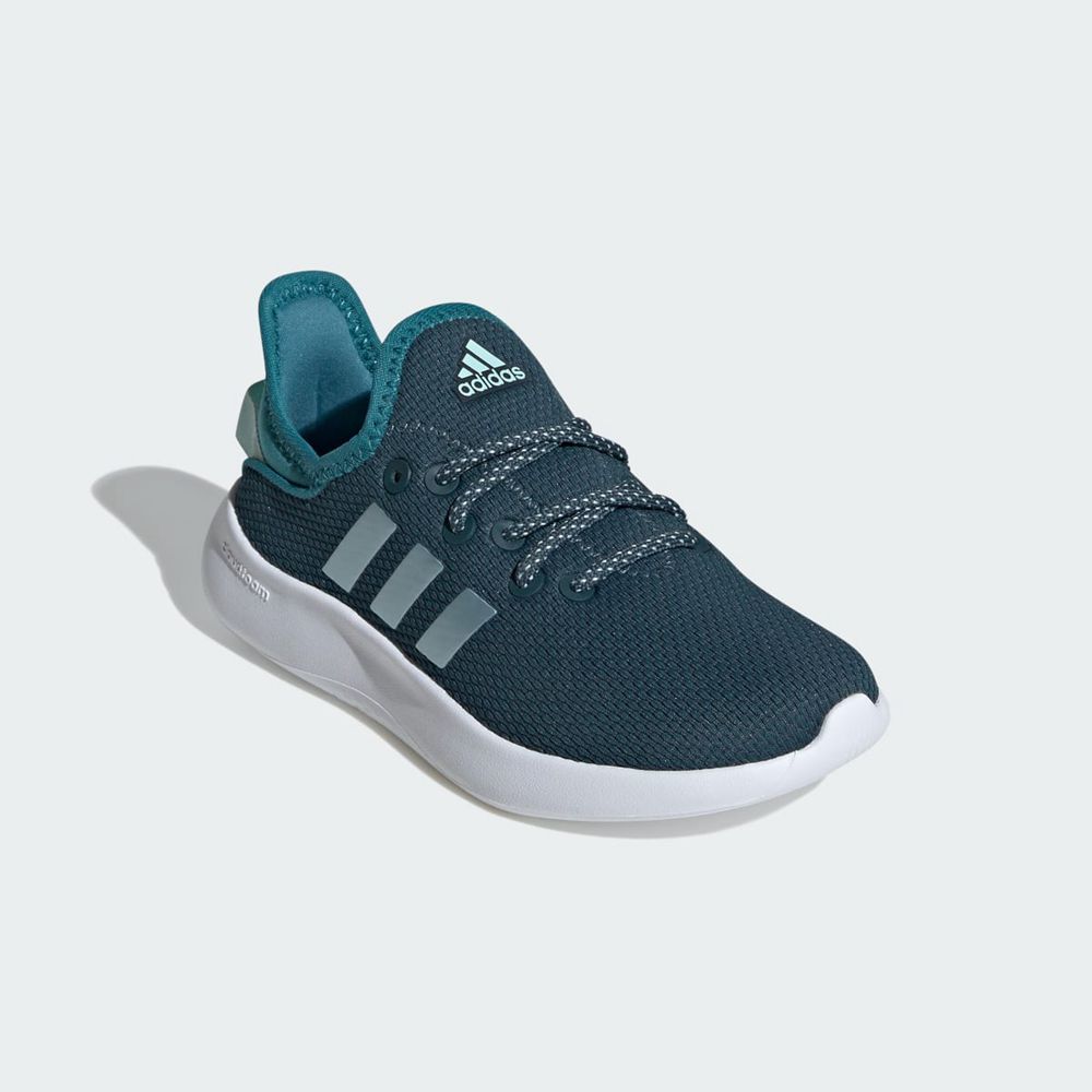 Basket Adidas Cloudfoam Pure Vert Grise Enfant | BGS-44456473