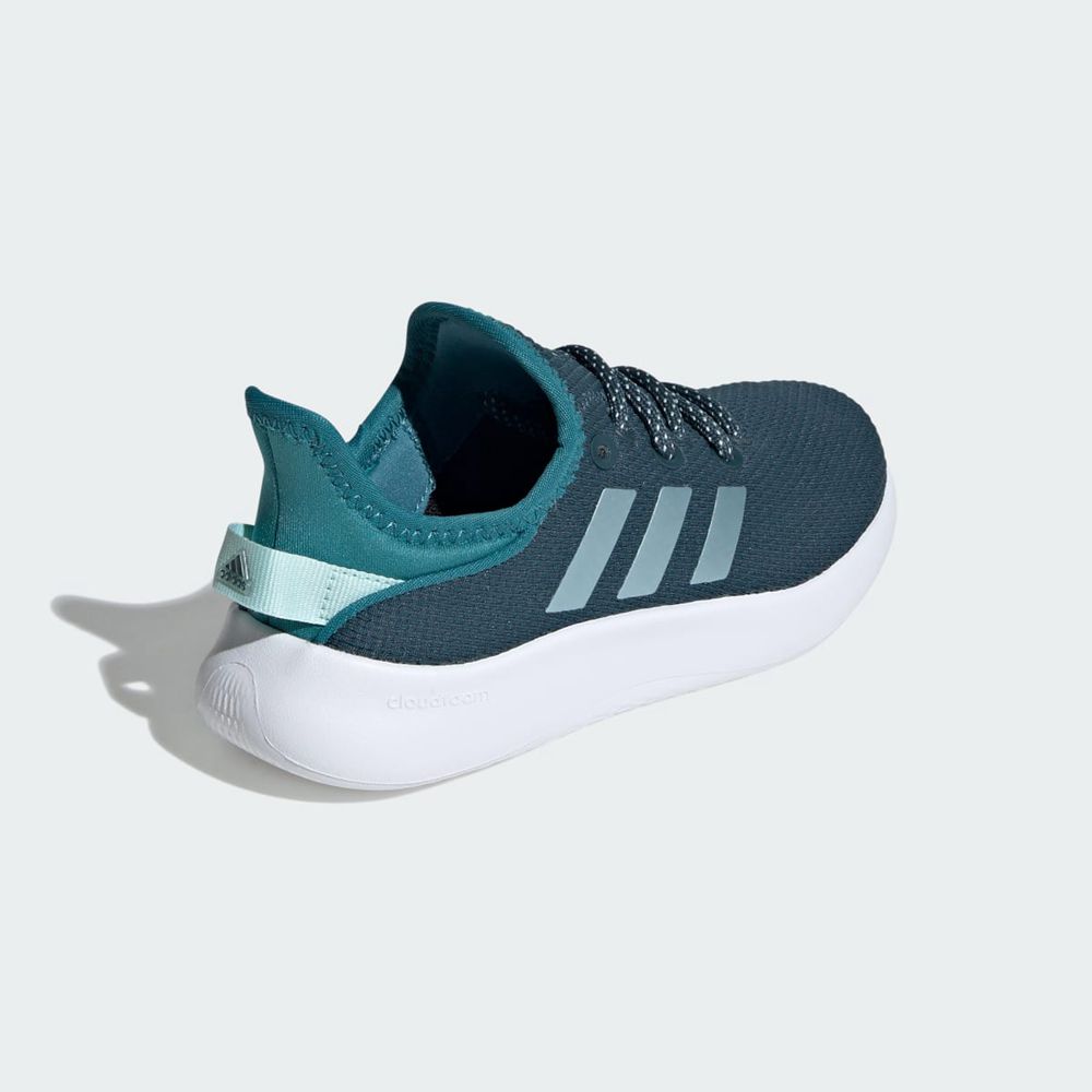 Basket Adidas Cloudfoam Pure Vert Grise Enfant | BGS-44456473