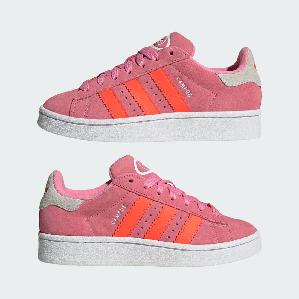 Basket Adidas Campus 00s Rose Rouge Blanche Enfant | SIP-76569490