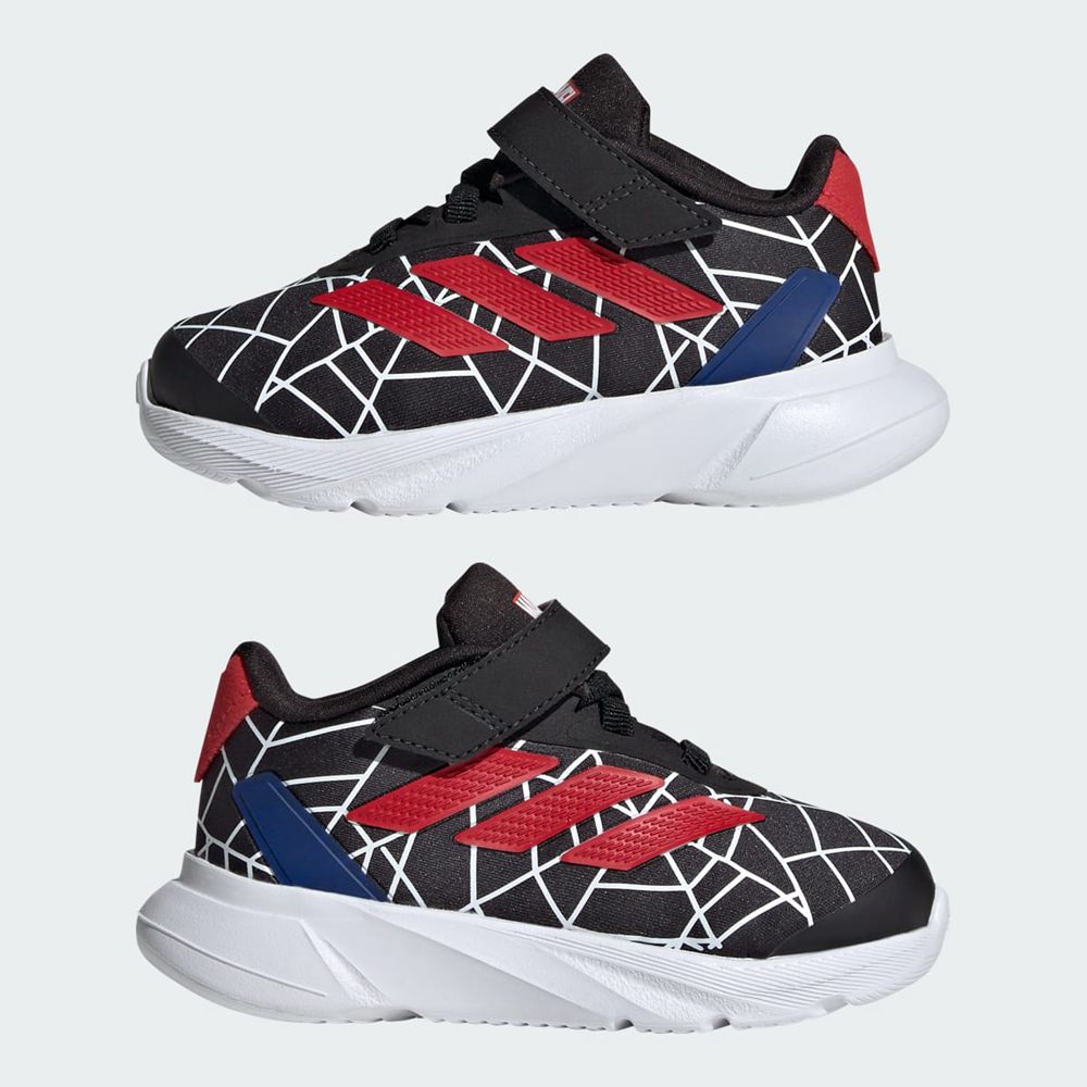 Basket Adidas Duramo Spider-Man EL I Noir Rouge Blanche Enfant | FWY-61220084