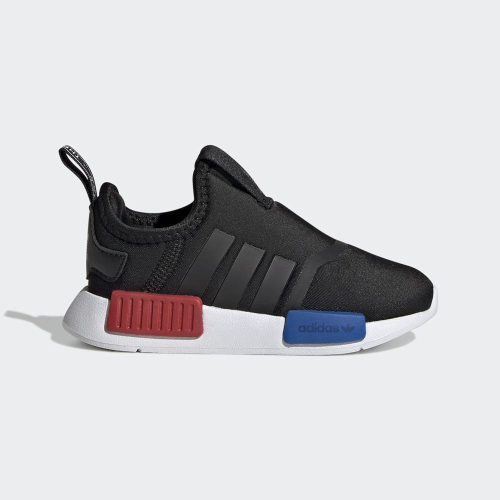 Basket Adidas NMD 360 Noir Blanche Rouge Enfant | UBJ-12505990