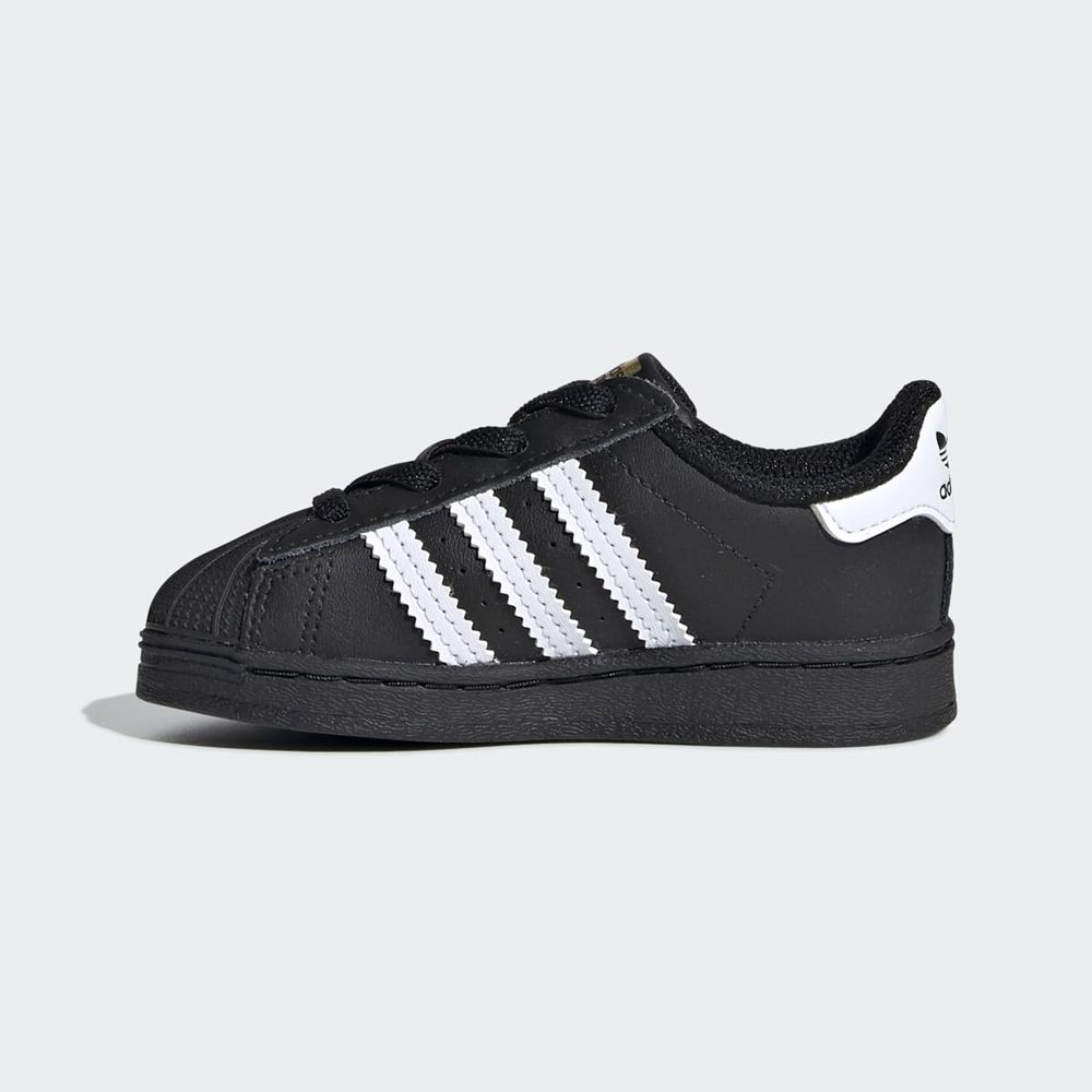 Basket Adidas Superstar Noir Blanche Enfant | ZDI-37026408