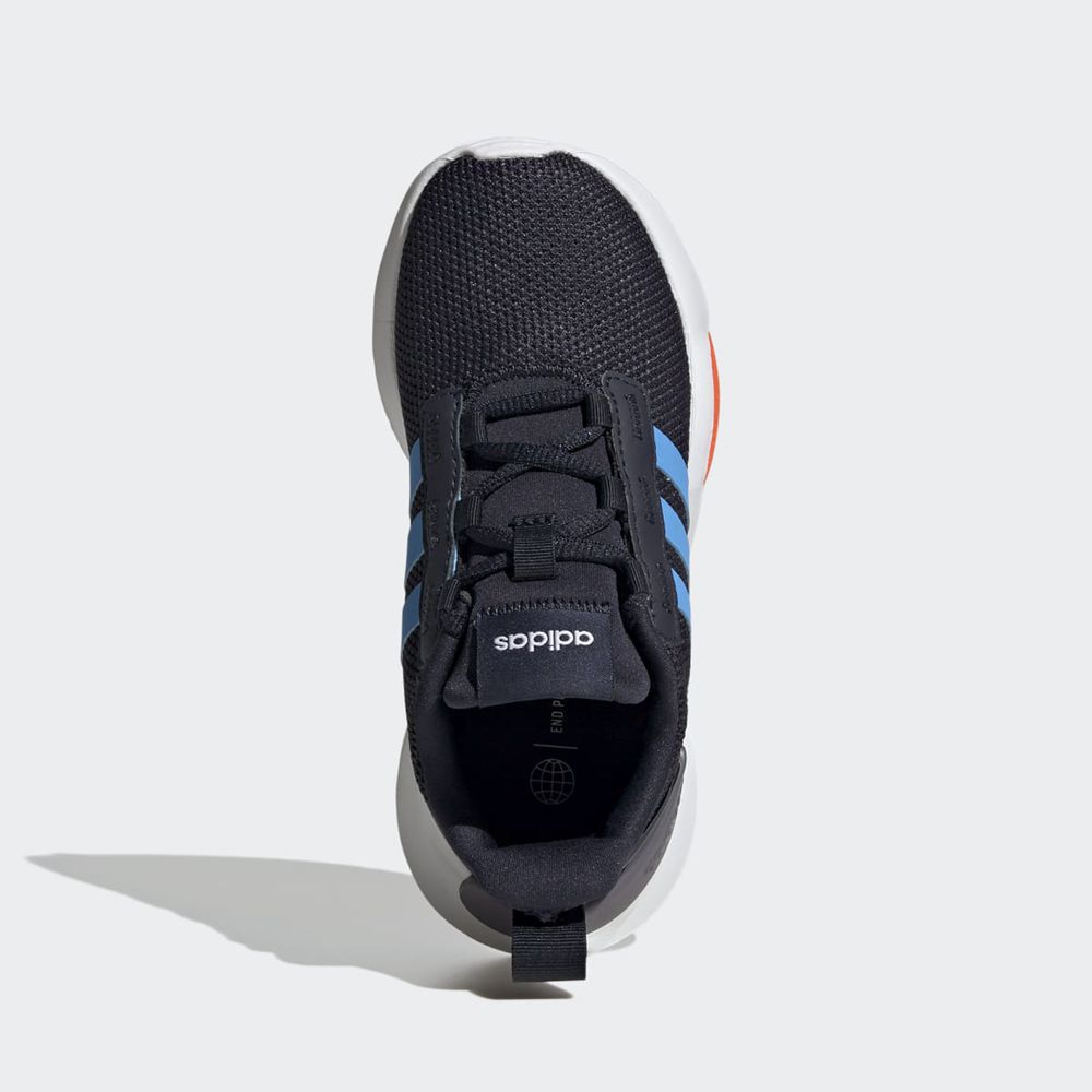 Basket Adidas Racer TR21 Bleu Marine Bleu Noir Enfant | QUO-14994165