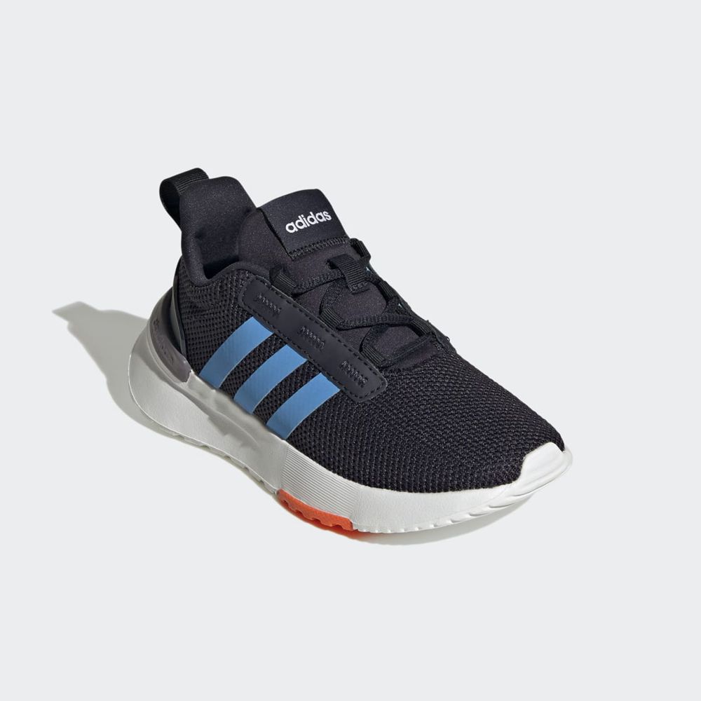 Basket Adidas Racer TR21 Bleu Marine Bleu Noir Enfant | QUO-14994165